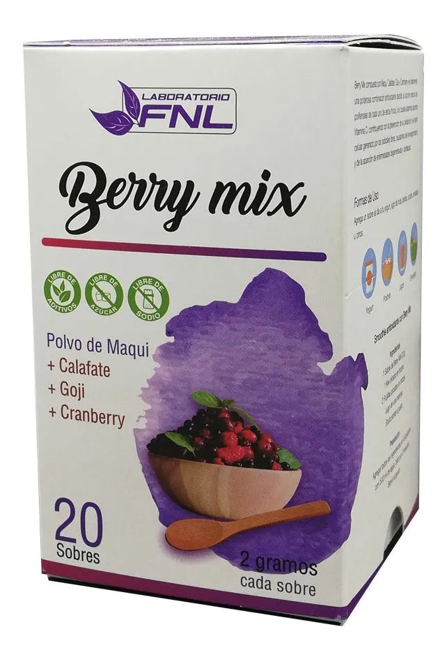 Polvo Berry mix 20 Sobres