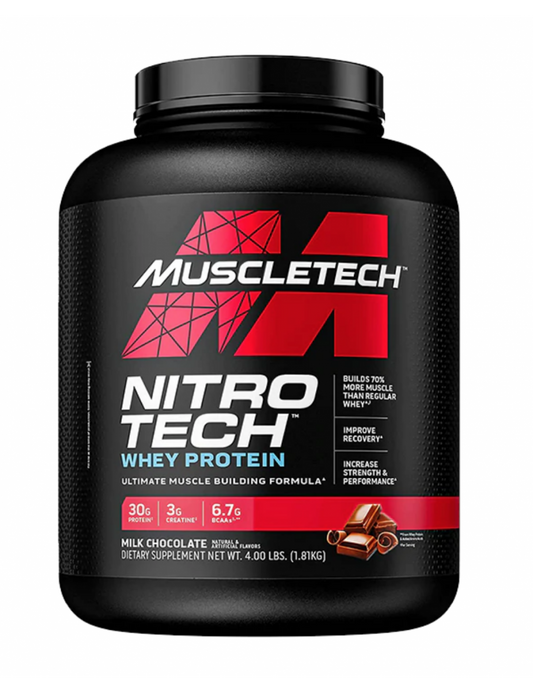 Nitro Tech Performance , Whey protein 4lb  - Original